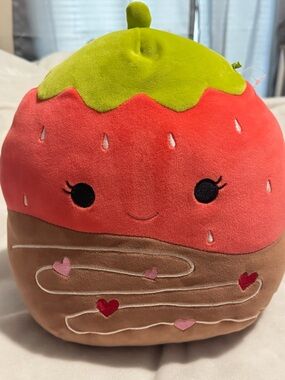 Chocolate covered Strawberry Squishmallow